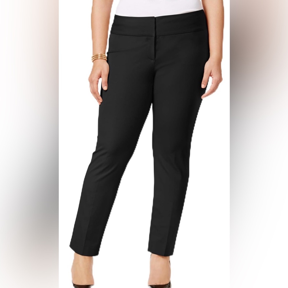 Alfani Womens Tummy-Control Casual Trouser Pants 20W Petite